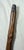 Antique 19th Century Tooled Sterling Silver Natural Wood Walking Stick Cane For Sale - Image 12 of 14
