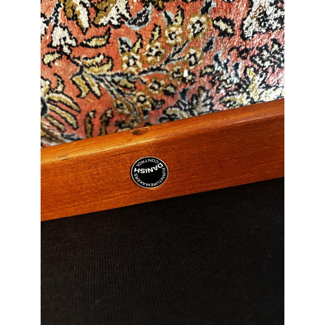 Wood Mid-Century Danish Ottoman by Hugo Frandsen, 1960s For Sale - Image 7 of 8