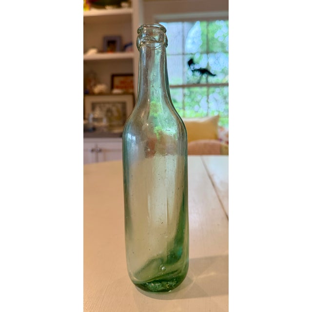 American Vintage Pre -1940 Glass Beverage Bottles, Set of 5 For Sale - Image 3 of 17