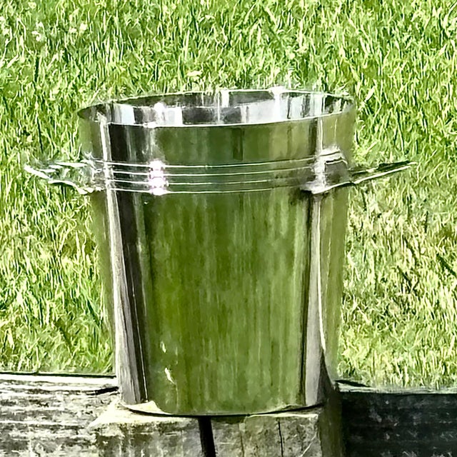 1940s 1940s SilverPlate Wine Ice Bucket Champagne For Sale - Image 5 of 11