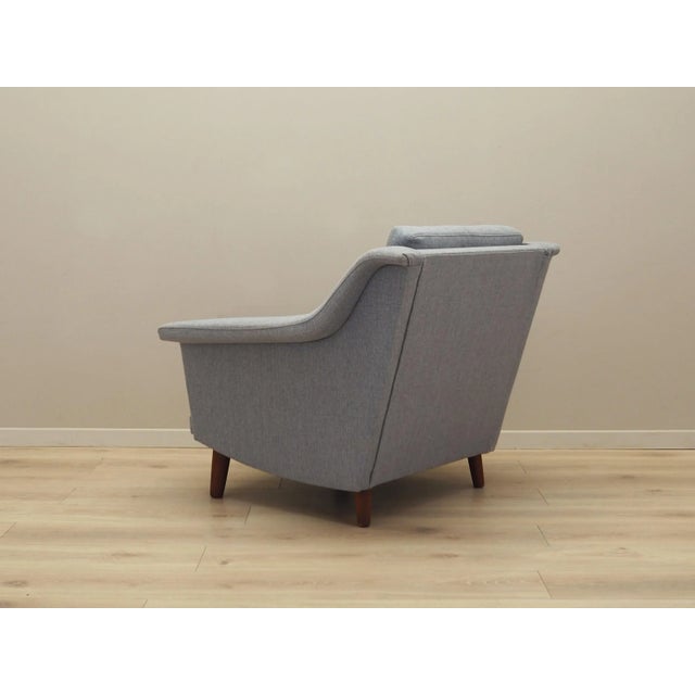 Danish Grey Armchair, 1960s For Sale - Image 4 of 16