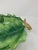 Traditional Leaf-Shaped Serving Bowl — The Mane Lion, Hand-Painted Italian Ceramic For Sale - Image 3 of 4