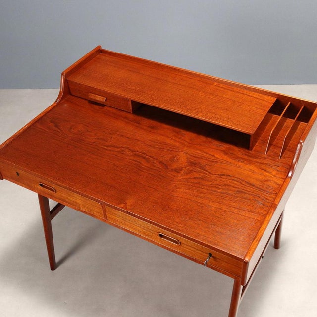 Vintage Writing Desk by Svend Åge Madsen, 1950s For Sale - Image 3 of 10