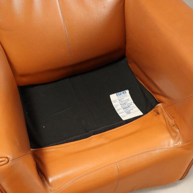 Laurianetta Lounge Chairs by Afra and Tobia Scarpa for B&B Italia, Set of 6 For Sale - Image 9 of 14