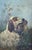Late 19th century oil painting of an English Setter retrieving a pheasant. American school. Dates to the 1880's. The...