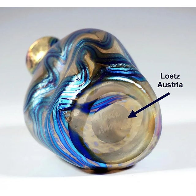 Art Nouveau Glass Vase by Loetz, 1890s For Sale - Image 6 of 9