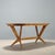 Vintage Table with Elliptical Top, 1960s For Sale - Image 7 of 8