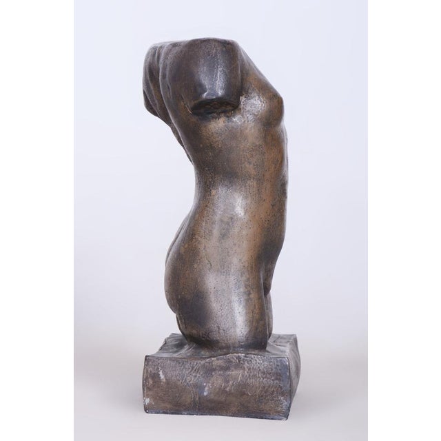 This bronze figurine depicting the motif of The Gemini is a charming example of figurative sculpture from the 1920s Art...