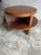 Vintage Art Deco Round Coffee Table with Double Tier For Sale - Image 3 of 13