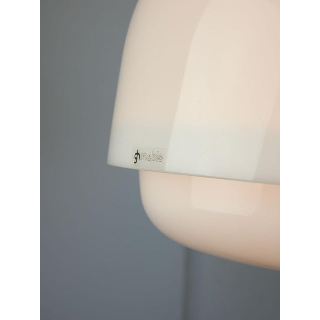 Italian White Medusa Pendant by Luigi Massoni for Guzzini, 1970s For Sale - Image 16 of 18