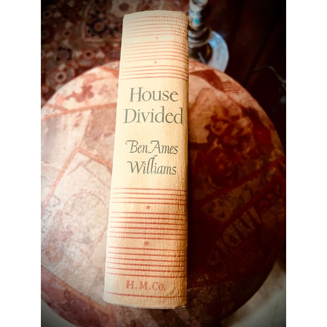 Vintage 1947 "House Divided" First Edition Hardcover Book by Ben Ames Williams For Sale In West Palm - Image 6 of 8