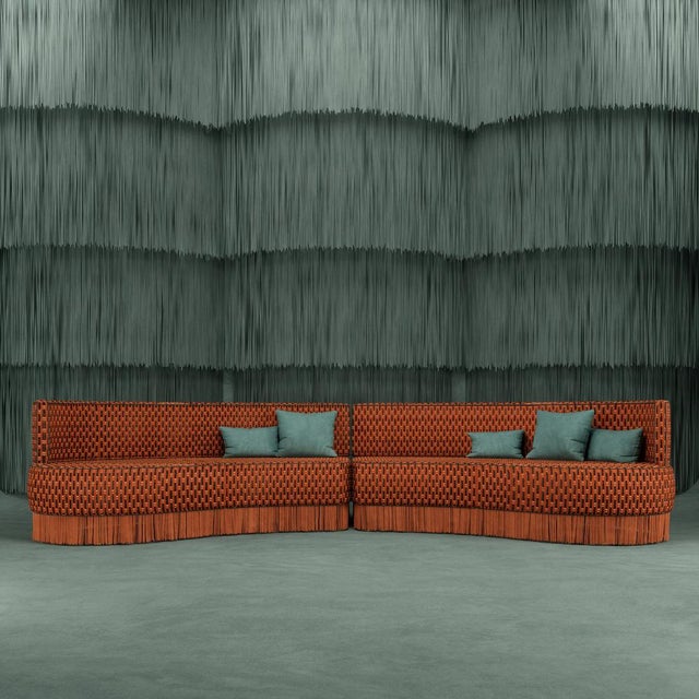 Textile Set of Margret Sofa by Ottiu For Sale - Image 7 of 13