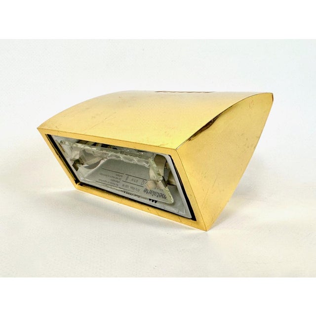 Brass Arqui Sconce by Arch M. Sergi and Oscar Devesa for Metalarte, 1980s For Sale - Image 9 of 18