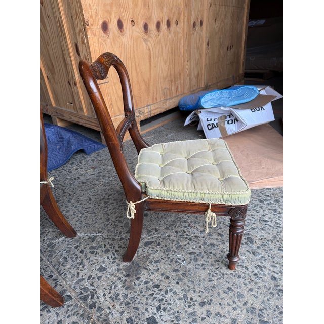 18th Century 18th Century Pair William IV Balloon Back Child Chairs For Sale - Image 5 of 12