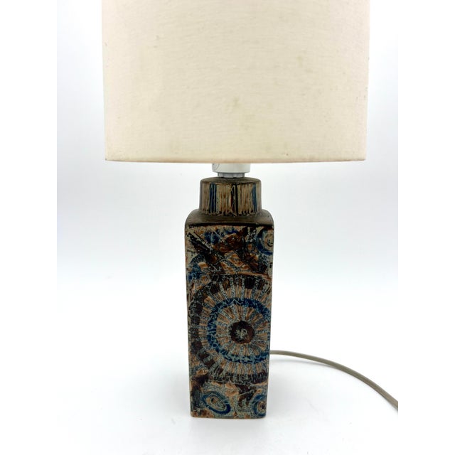 Table Lamp by Niels Thorsson for Royal Copenhagen, Denmark, 1970s For Sale - Image 9 of 9