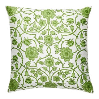 The House of Scalamandré Ornamental Gate Pillow, Fern For Sale