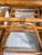 Fully Refurbished, Double Tear-Drop Stacked Rattan Bamboo Sofa and Chair Living Room Set. Mid-Century, Rattan in the Manner of Paul Frankl. For Sale - Image 9 of 13