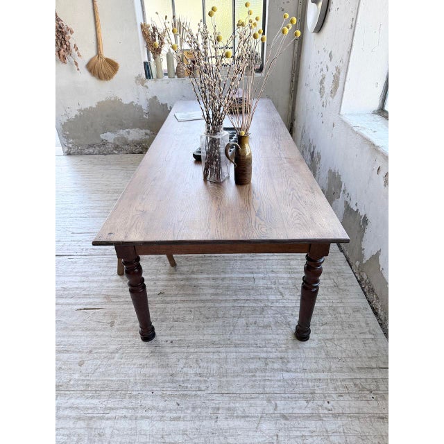 Drapers Style Table in Oak, 1900s For Sale - Image 11 of 18