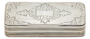 Rectangular Silver Snuff Box