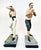 John L. Sullivan & James J. Corbett, American Painted in Color Boxer Sculptures, Boston Strong Boy by Arthur Waagen, c.1895, Set of 2 For Sale - Image 10 of 18