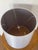 Mid-Century Modern 1960s Mid Century Modern Silk Drum Lamp Shade For Sale - Image 3 of 4