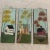 Textile Vintage Painting of Rustic Green Barn on Slate For Sale - Image 7 of 8