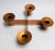 Chase Brass and Copper Company Copper Candle Holder by Albert Reimann for Chase For Sale - Image 4 of 6