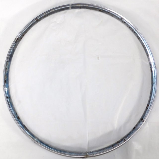 1964 Vintage Rheem Regency Blue Drop-in Porcelain & Cast Iron Sink With Hudee Ring For Sale - Image 16 of 17