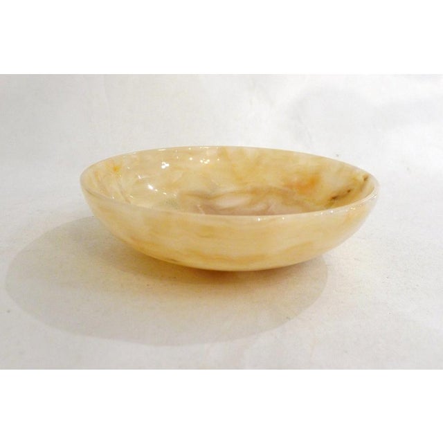 Vintage Marbled Onyx Trinket Dish, 1960s For Sale - Image 6 of 8