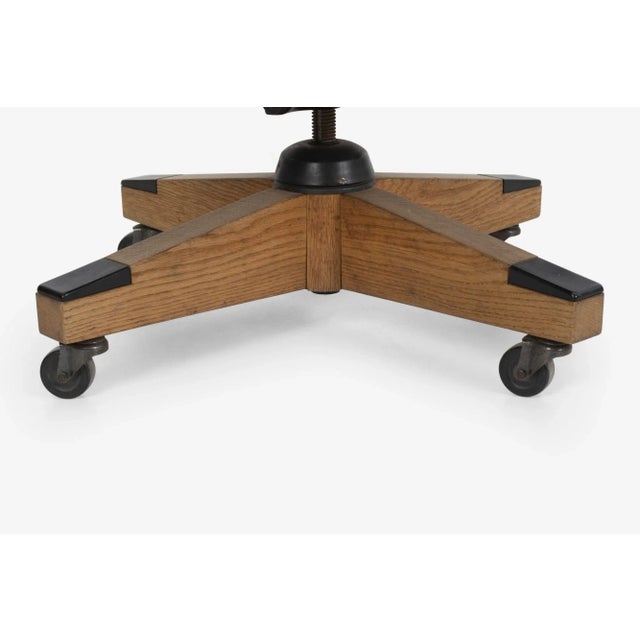 Canary Yellow 1960s Vintage Jens Risom Desk Chair For Sale - Image 8 of 11