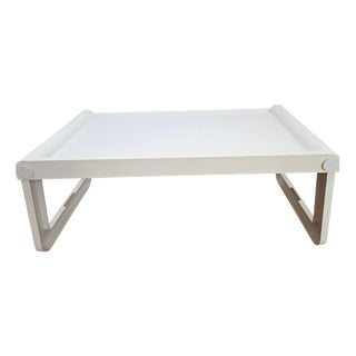 Mid-Century Space Age Bed Breakfast Table Tray by Luigi Massoni for Guzzini, 1970s For Sale
