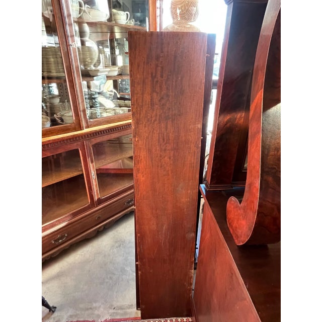 Large 1880's Empire Mahogany Dining Table Set For Sale - Image 4 of 10