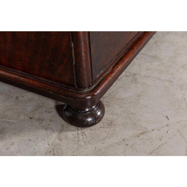 19th Century English Mahogany & Marble Top Collectors Cabinet, 1860s For Sale - Image 15 of 18