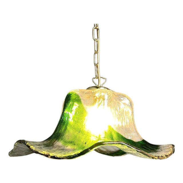 Vintage Murano Glass Pendant Light from Mazzega, 1960s For Sale