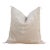 Grey Mist Diamond Cactus Silk Moroccan Pillow For Sale