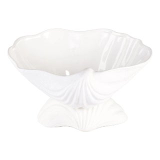 La Coquille Stoneware Clam Shell Bowl For Sale
