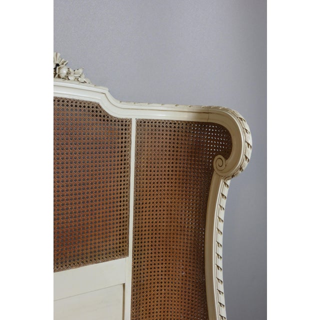 Set of Louis Xvi Style Caned Beds, 1890s For Sale - Image 10 of 12