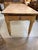 Antique Pine Farm Table With Drawer at Each End. Great Patina For Sale - Image 4 of 10