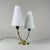 Double Arm Brass Table Lamp, Sweden, 1950s For Sale - Image 4 of 16