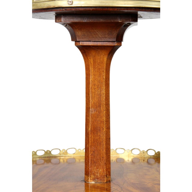 1900 - 1909 Louis XVI Style Satinwood Occasional Table For Sale - Image 5 of 9