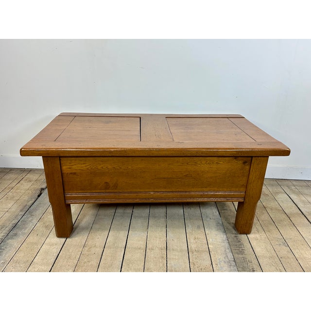 1980s Oak Coffee Table, 1980s For Sale - Image 5 of 10