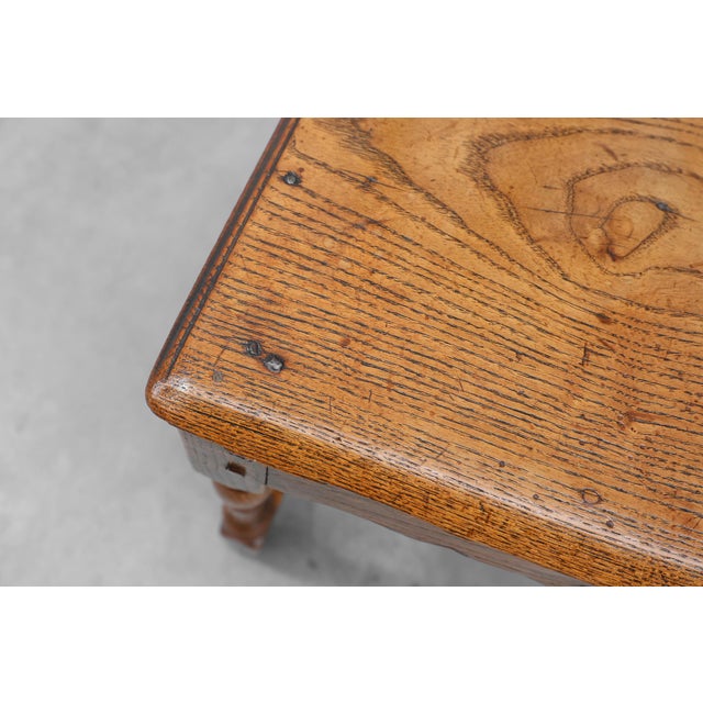 Antique Carved Oak Side Chairs, France, Set of 2 For Sale - Image 15 of 16