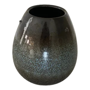 Vintage Kiyomizu Ware Pottery Vase