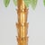 Brass Vintage Italian Glass and Brass Palm Tree Floor Lamp For Sale - Image 8 of 11