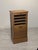 Antique Oak Louvered Cabinet, 1920s For Sale - Image 11 of 15