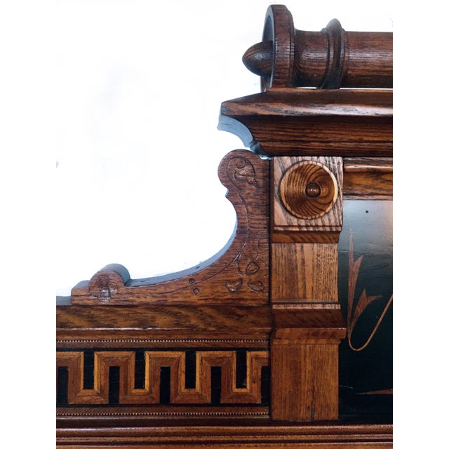 Late 19th Century 1870s Modern Gothic Bedstead Attributed to Kimbel & Cabus For Sale - Image 5 of 11