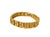 Mid-Century Modern Vintage Napier Gold-Tone Nugget Link Bracelet | Mid-Century Textured Geometric Statement Jewelry For Sale - Image 3 of 8