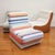 Modern Camille Slipper Chair, Striped For Sale - Image 3 of 3