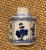 1950s Small Blue and White Japanese Hexagon Vase For Sale - Image 10 of 10