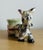 Vintage Petite Donkey and Cart Ceramic Planter For Sale In Philadelphia - Image 6 of 7